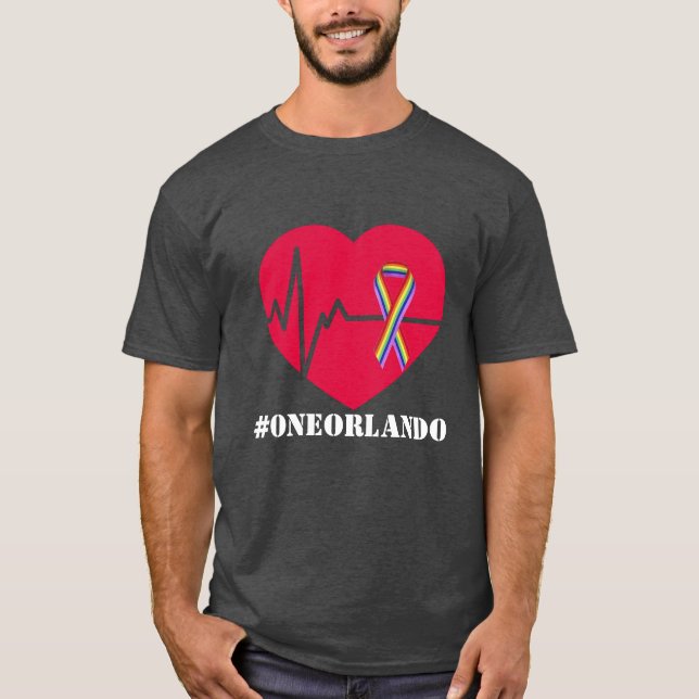 Camiseta Nós somos t-shirt forte da consciência de Orlando (Frente)