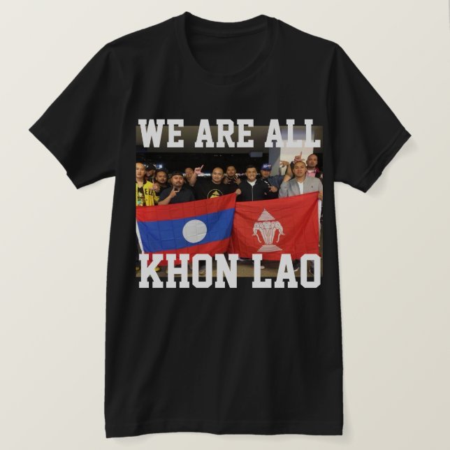 Camiseta Nós somos todo o Lao de Khon (Frente do Design)