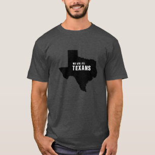 Camiseta Nós somos todos os Texans após o furacão Harvey