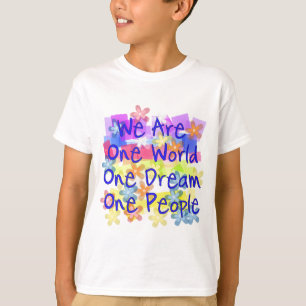 Camiseta Nós somos um mundo