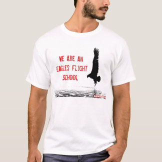 Camiseta Nós somos uma escola do vôo de Eagles