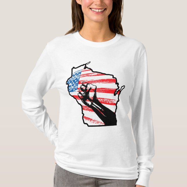 Camiseta Nós somos Wisconsin (Frente)