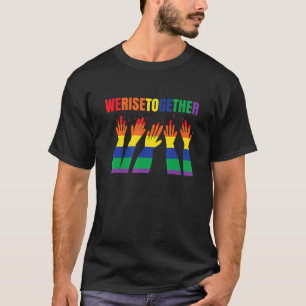 Camiseta Nós Subimos Juntos Bissexual Gay Trans Queer Lgbtq