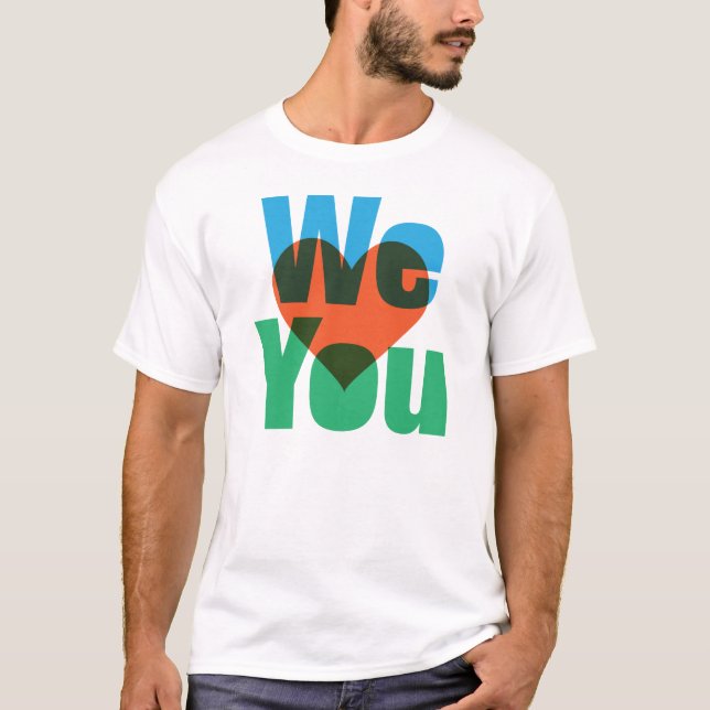 Camiseta NÓS t-shirt de <3 U (Frente)