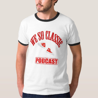 Camiseta Nós t-shirt tão clássico da campainha do Podcast