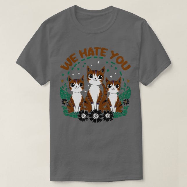Camiseta Nós te odiamos (Frente do Design)