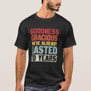 Camiseta Nós temos 70 anos casados Engraçados 70 Casando Um