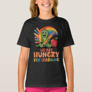 Camiseta Nós Temos Fome de Aprender