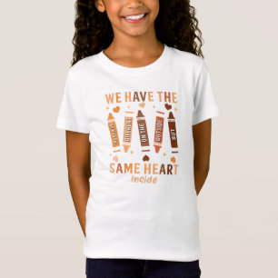 Camiseta Nós temos o mesmo coração