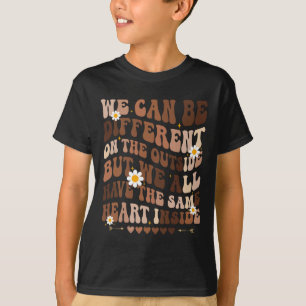 Camiseta Nós Temos o Mesmo Coração Dentro do Mês da Históri