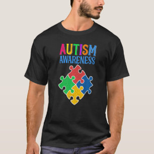 Camiseta Nós Usamos Azul Conscientização do Autismo Criança