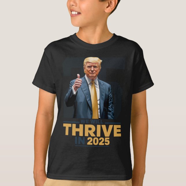 Camiseta Nós Vamos prosperar Em 2025! (Frente)
