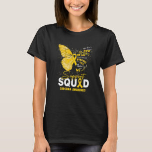 Camiseta Nós Vestimos Borboleta Amarela Suportando Sensibil