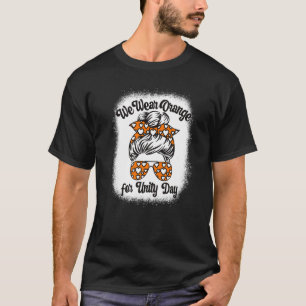 Camiseta Nós Vestimos Laranja para o Dia da Unidade Anti-Bu