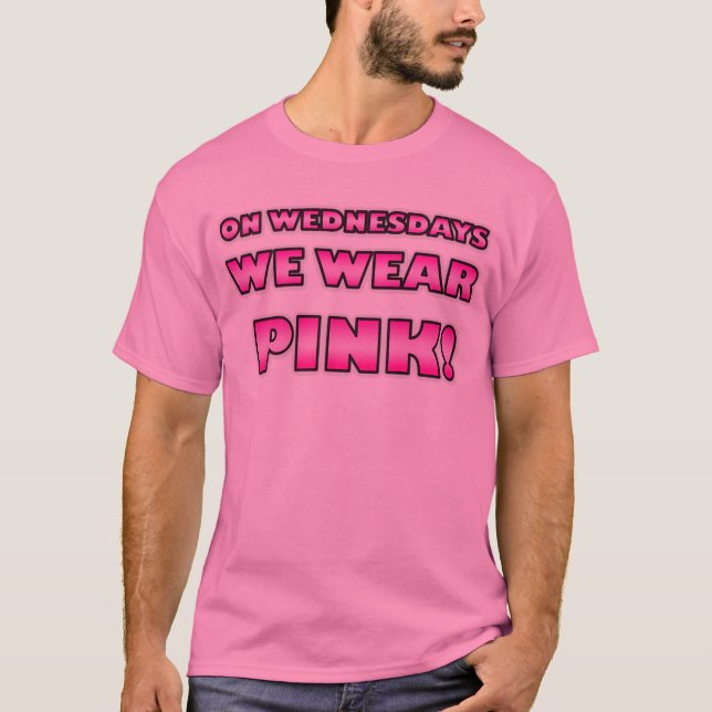 Camiseta Nós vestimos o ROSA! T-shirt (Frente)