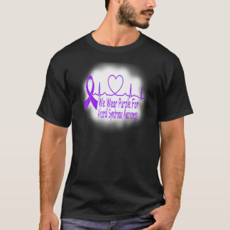 Camiseta Nós Vestimos Roxo Para O Mês De Consciência Da Sín