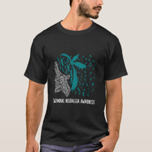 Camiseta Nós Vestimos Teal Para A Consciência Da Neuralgia