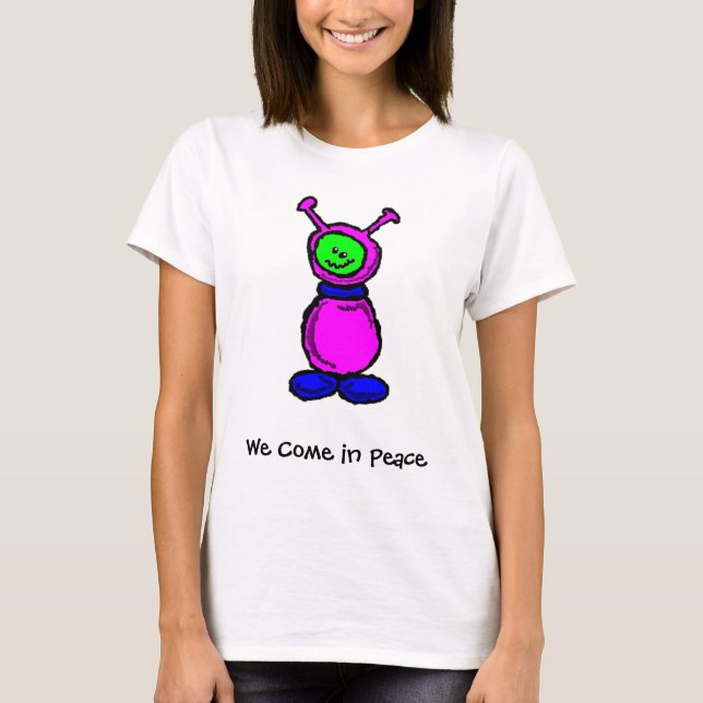 Camiseta Nós vimos na paz (Frente)