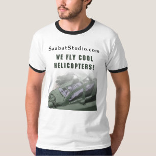 Camiseta Nós voamos helicópteros legal