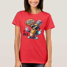 Camiseta Nós Voltamos, De Volta Para O Professor