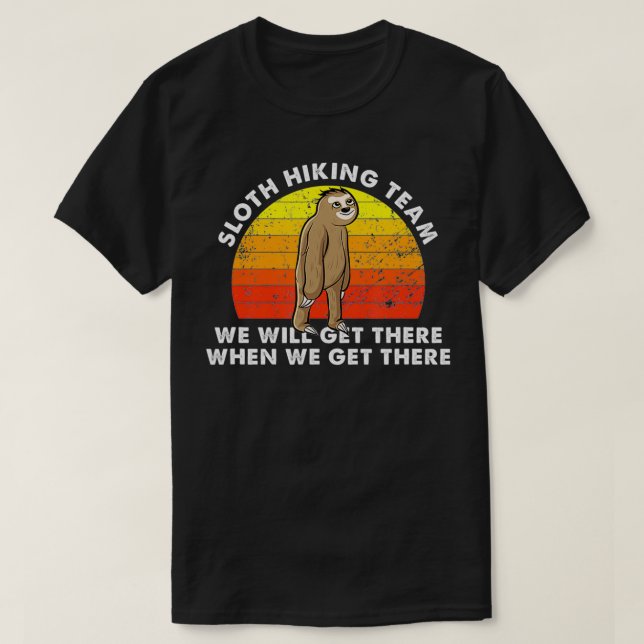 Camiseta Nós, Will, Chegamos Lá Frio Da Equipe De Caminho (Frente do Design)