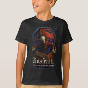 Camiseta Nosferatu Demeter Coffin Edition Jovem T-Shirt