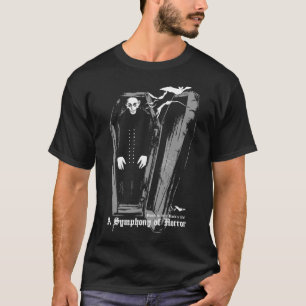 Camiseta Nosferatu Sinfonia De Filmes Clássicos De Horror