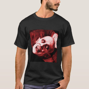 Camiseta Nosferatu Vampiro Presas sangrentas Horror Hallowe