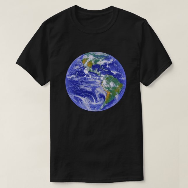 Camiseta Nossa casa - o t-shirt da terra (Frente do Design)