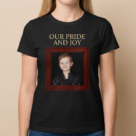 Camiseta Nossa Criança Querida Foto Personalizada