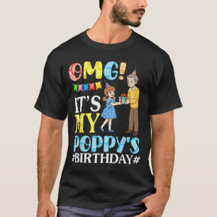 Camiseta Nossa, é o aniversário da minha avó, feliz vovô e