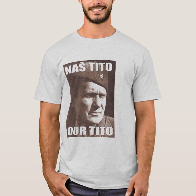 CAMISETA NOSSA FOTO DE TITO DO MARECHAL (Frente)