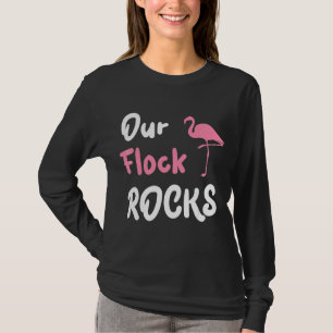 Camiseta Nossa Mãe da Família Flamingo Flamingo Focada