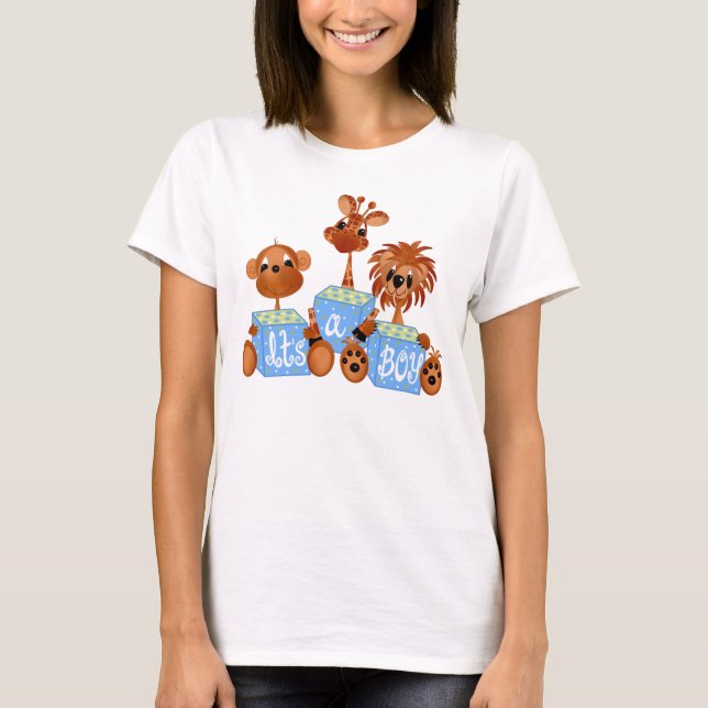Camiseta Nossa Maternidade Menino Superior (Frente)