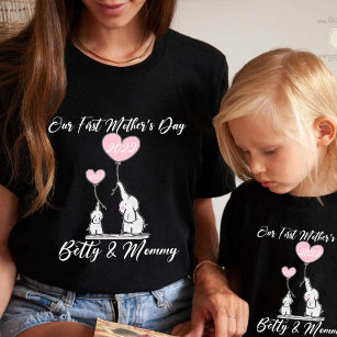 Camiseta Nossa Primeira Dia de as mães, Mamãe Correspondent