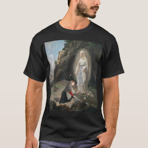 Camiseta Nossa Rua de Lourdes Bernadette immacula Mary
