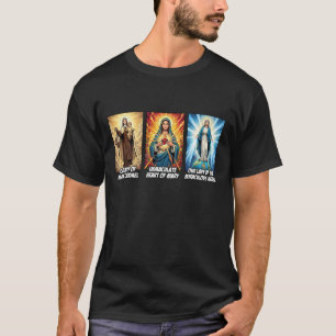 Camiseta Nossa Senhora A Bem-Aventurada Mãe Títulos Mariano