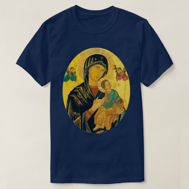 Camiseta Nossa Senhora da Ajuda Perpétua (Frente do Design)