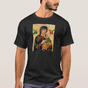 Camiseta Nossa senhora da arte perpétua da Virgem Maria do
