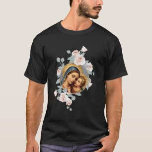 Camiseta Nossa Senhora da Boa Remédia Abençoou A Mãe Mary A