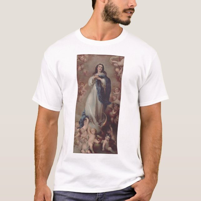Camiseta Nossa Senhora da Conceição Imaculada Arte (Frente)