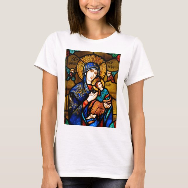 Camiseta nossa senhora de ajuda perpétua (Frente)