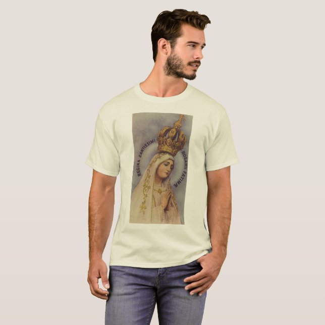 Camiseta Nossa senhora de Fatima (Frente Completa)