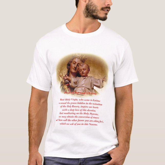 Camiseta Nossa senhora de Fatima (Frente)