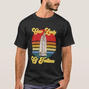 Camiseta Nossa Senhora de Fátima Católica Mariana