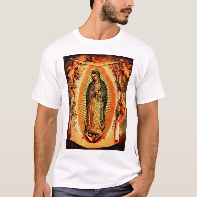 Camiseta Nossa senhora de Guadalupe, (Frente)