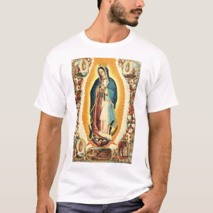 Camiseta Nossa Senhora de Guadalupe Arte Radiante