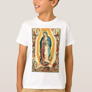 Camiseta Nossa Senhora de Guadalupe Arte Radiante