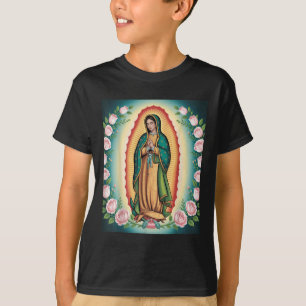 Camiseta Nossa Senhora De Guadalupe Sant Mary Impressão Tra