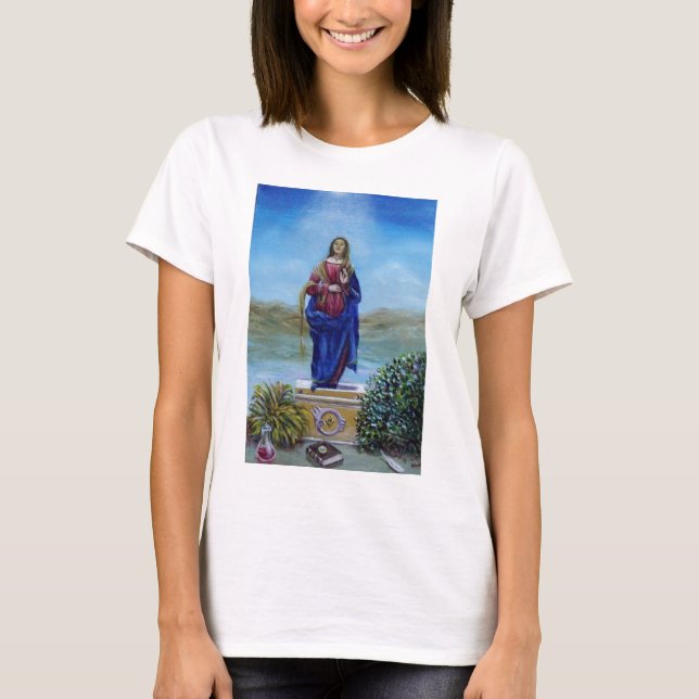 Camiseta NOSSA SENHORA DE LUZ Madonna de Conceito Imaculado (Frente)